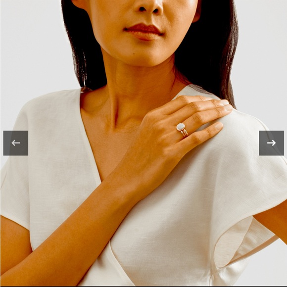 In Good Campanile Ring, Two-Tone New after purchase message size preferred. - Picture 4 of 6